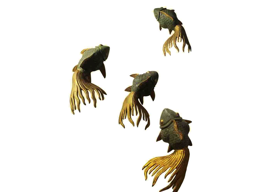 mm-g0010 &nbsp;&nbsp;&nbsp;金尾鱼挂件